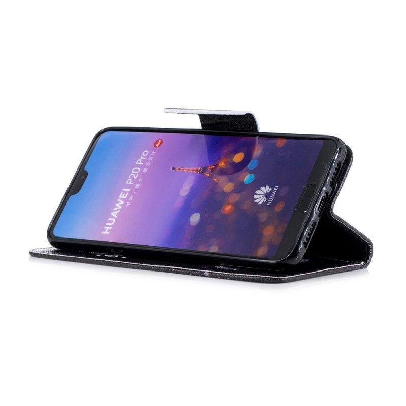 Etui Folio Huawei P20 Pro Niebezpieczny Niedźwiedź