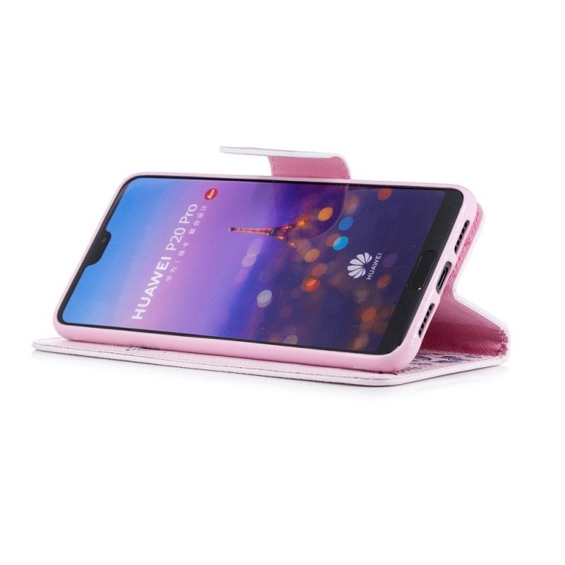 Etui Folio Huawei P20 Pro Żyrafa Kujona Etui Ochronne