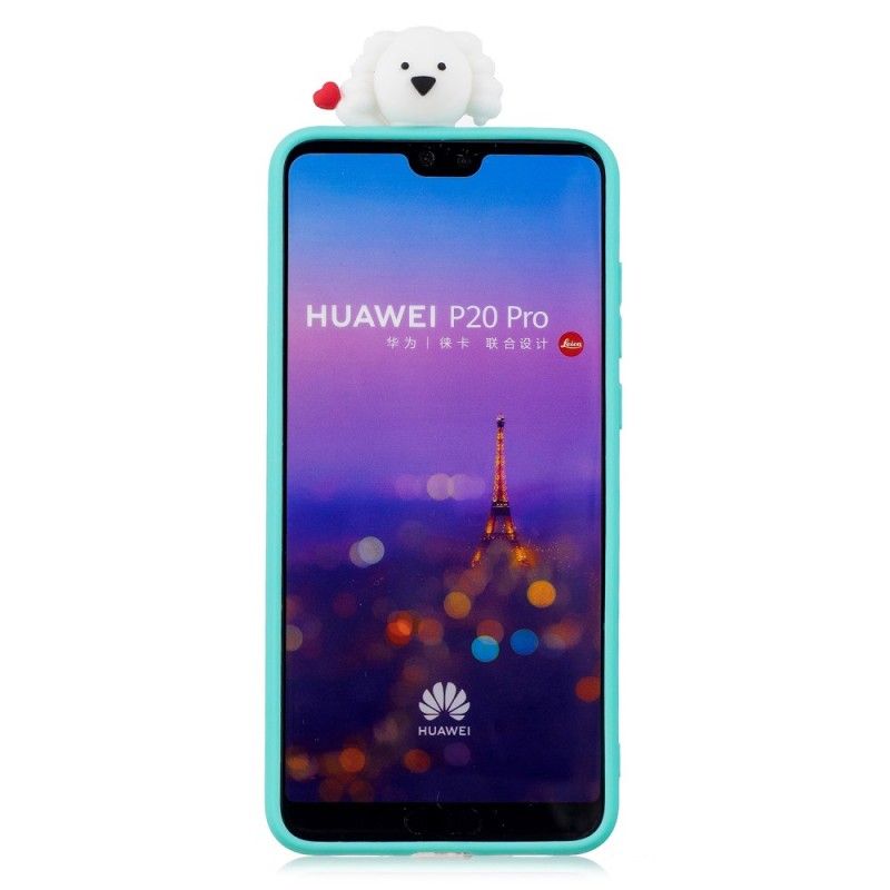 Etui Huawei P20 Pro 3D Pies W Chmurach Etui Ochronne