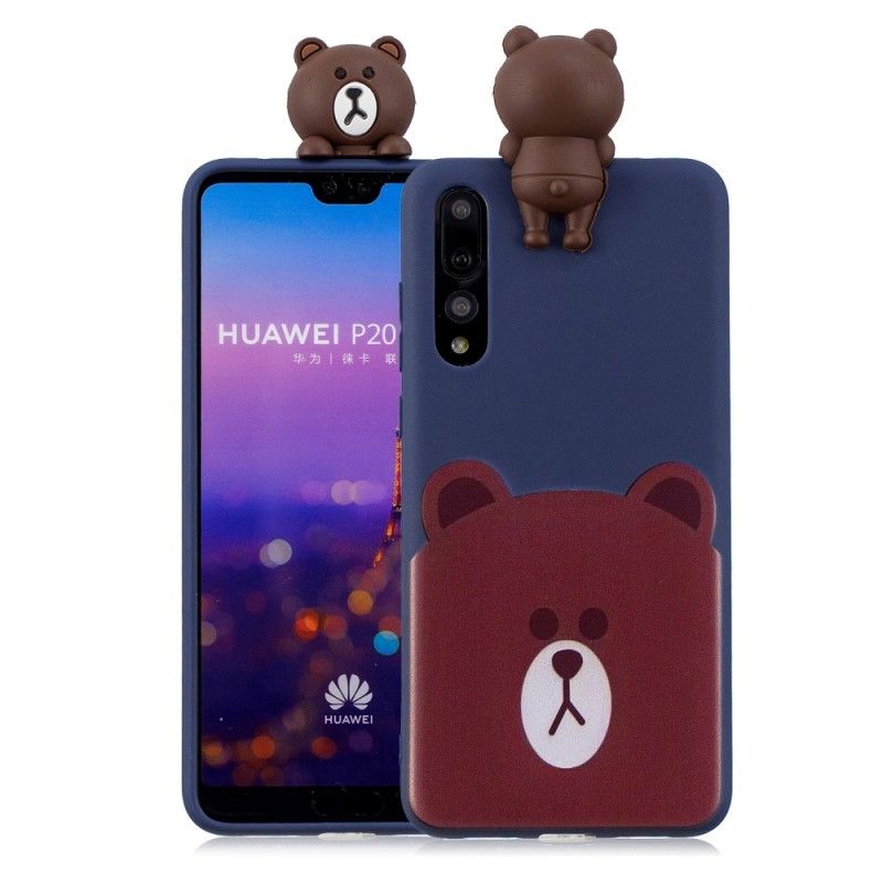 Etui Huawei P20 Pro 3D Zabawna Panda