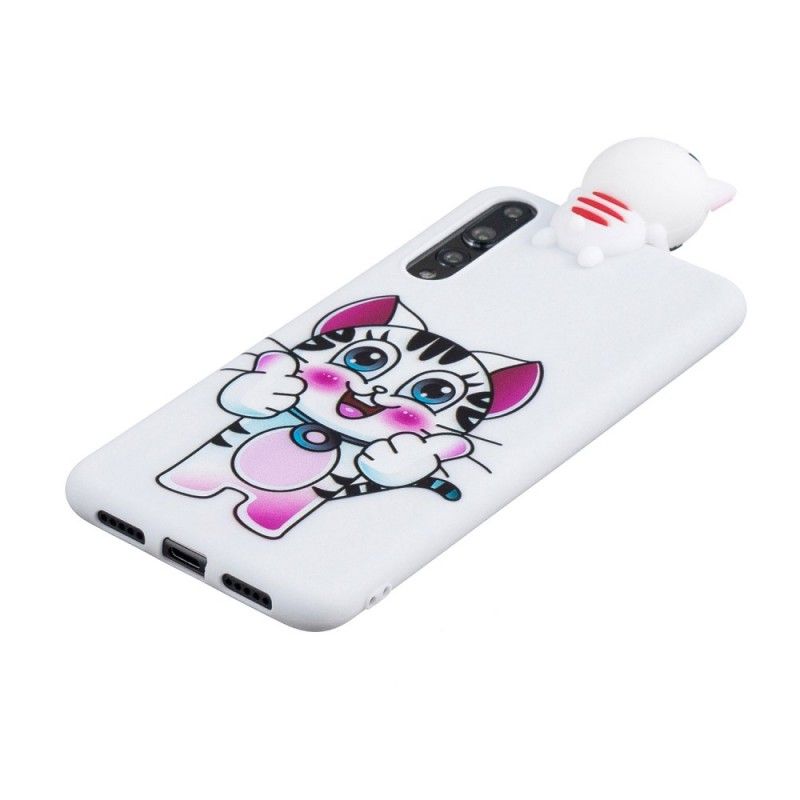 Etui Huawei P20 Pro Zabawa Z Kotem W 3D