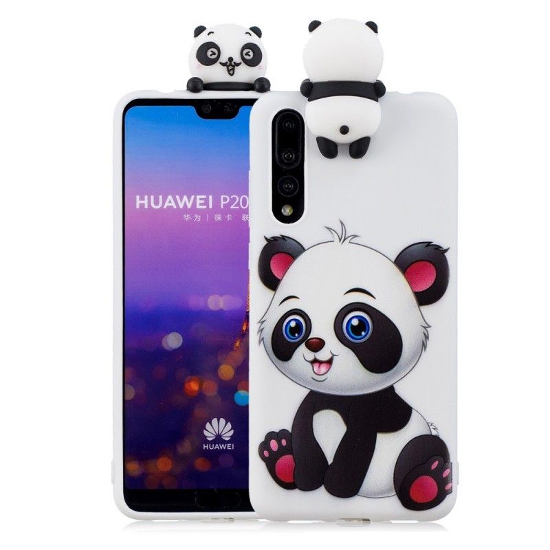 Futerały Huawei P20 Pro Etui na Telefon Unikalna Panda 3D