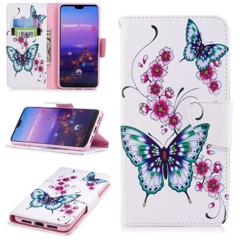 Pokrowce Huawei P20 Pro Cudowne Motyle