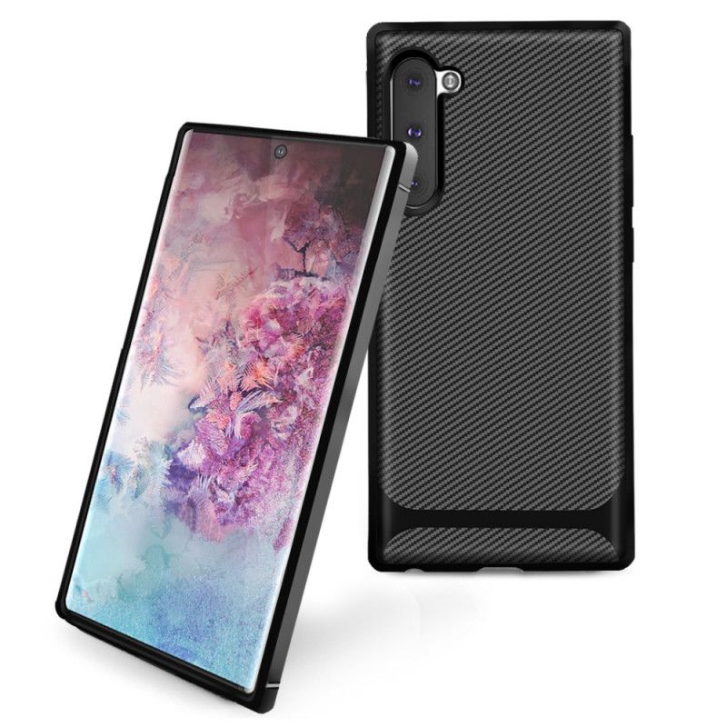 Etui Samsung Galaxy Note 10 Czerwony Czarny Nowoczesna Antypoślizgowość Etui Ochronne