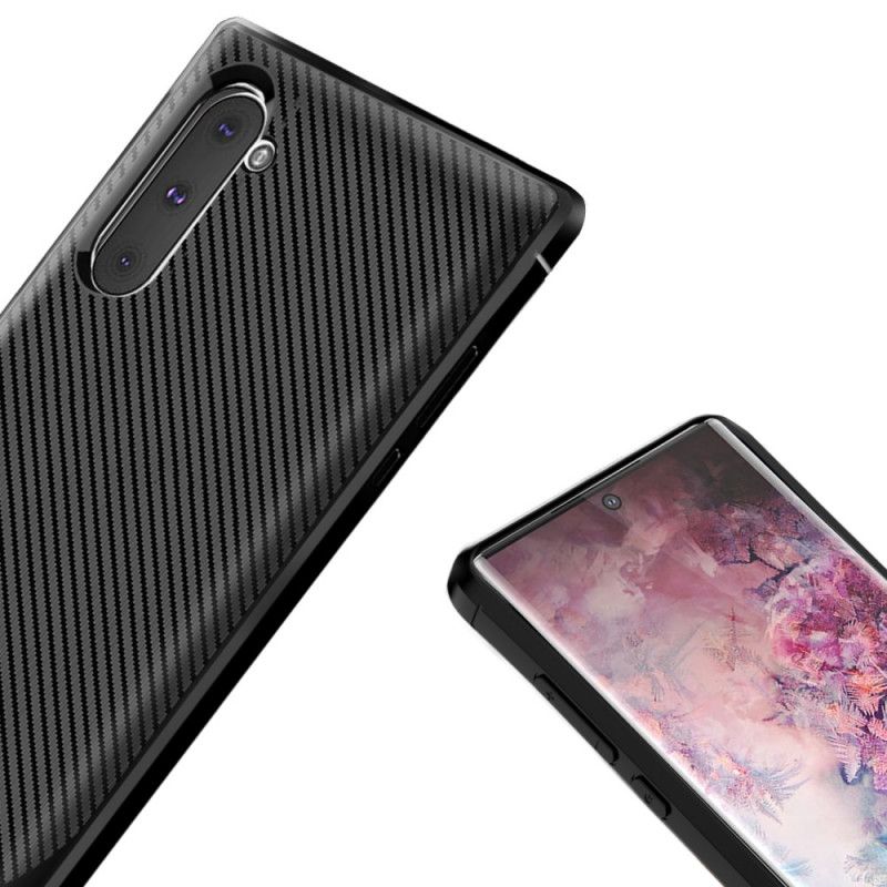 Etui Samsung Galaxy Note 10 Czerwony Czarny Nowoczesna Antypoślizgowość Etui Ochronne