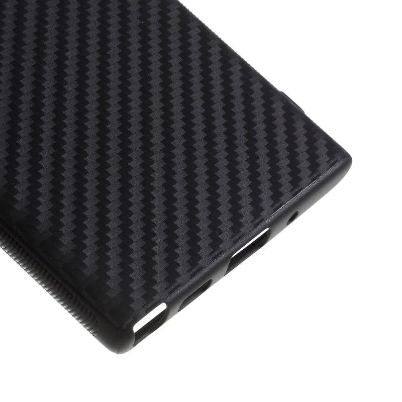 Etui Samsung Galaxy Note 10 Eleganckie Włókno Węglowe