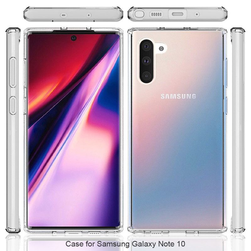 Etui Samsung Galaxy Note 10 Przezroczysty I Akrylowy Etui Ochronne