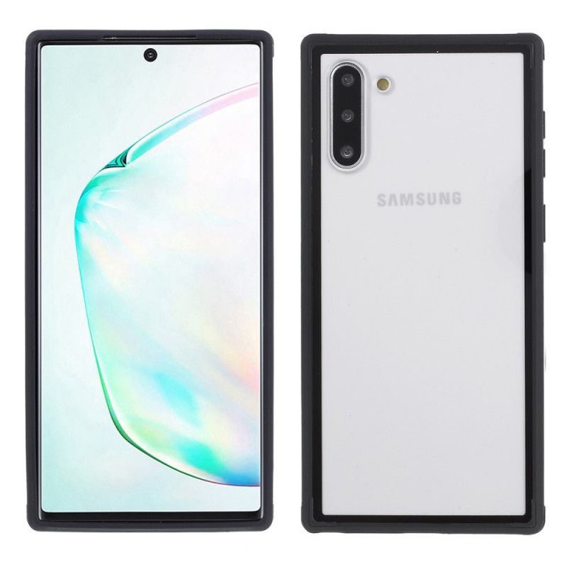 Futerały Samsung Galaxy Note 10 Czarny Hybrydowa Silikonowa Konstrukcja Obręczy