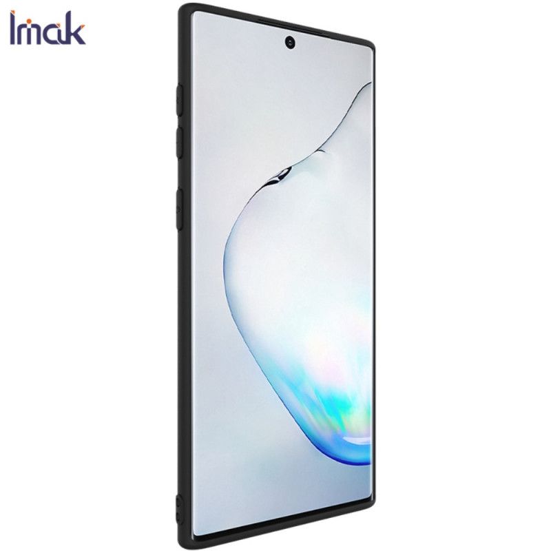 Futerały Samsung Galaxy Note 10 Granatowy Czarny Mata Silikonowa Serii Uc-1 Imak