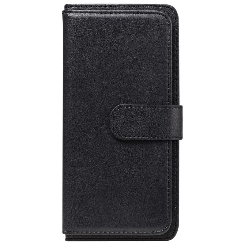 Etui Folio Samsung Galaxy M31 Granatowy Czarny Wielofunkcyjne Etui Na 10 Kart Etui Ochronne