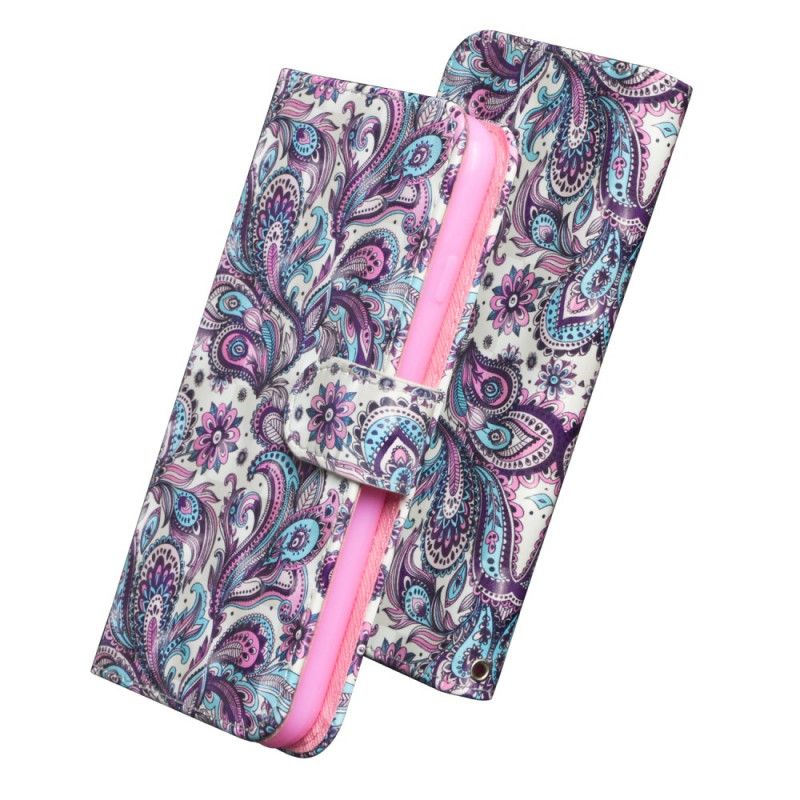 Etui Folio Samsung Galaxy M31 Wzorzyste Kwiaty Etui Ochronne