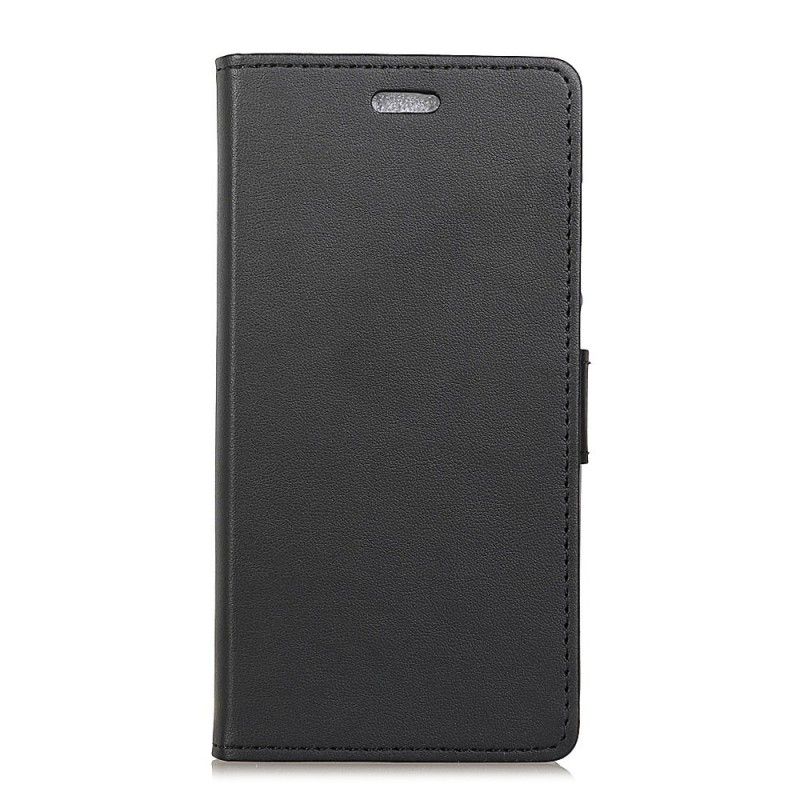 Etui Folio Samsung Galaxy A7 Czarny Elegancka Sztuczna Skóra Etui Ochronne