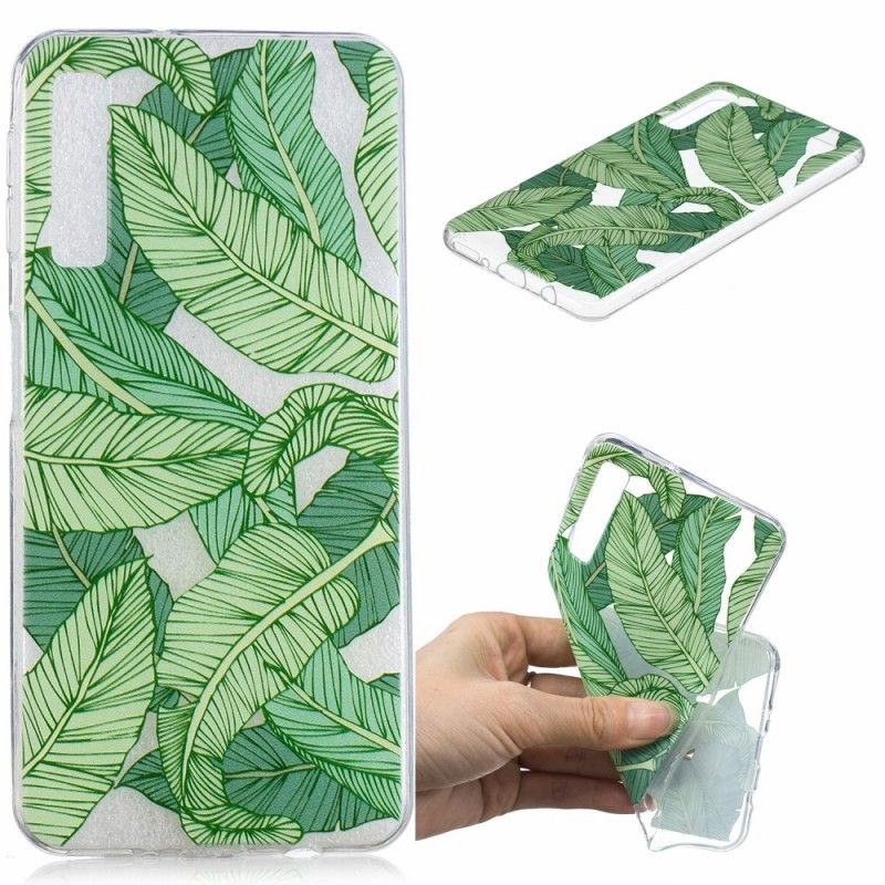 Etui Samsung Galaxy A7 Przezroczyste Arkusze Graficzne Etui Ochronne