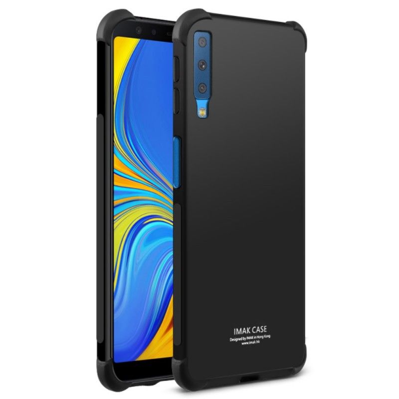 Etui Samsung Galaxy A7 Przezroczysty Seria Jedwabna Etui Ochronne