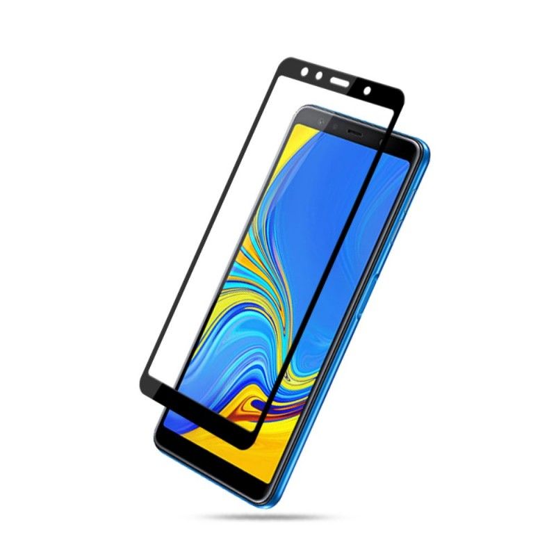 Osłona Ze Szkła Hartowanego Samsung Galaxy A7 Czarny Mocolo