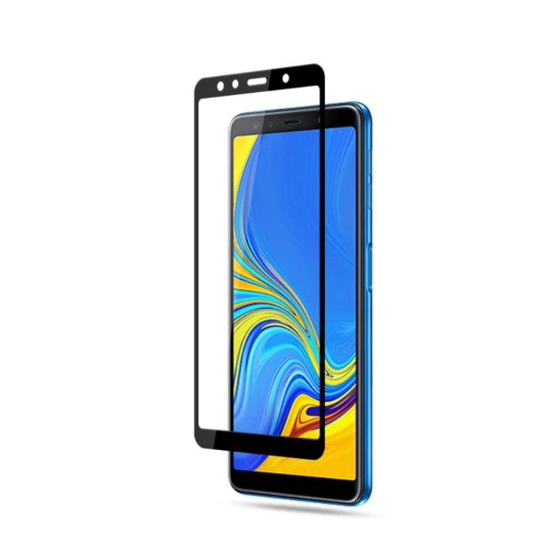 Osłona Ze Szkła Hartowanego Samsung Galaxy A7 Czarny Mocolo