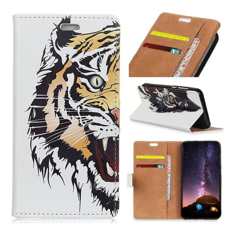 Etui Folio Samsung Galaxy S10 Dziki Tygrys