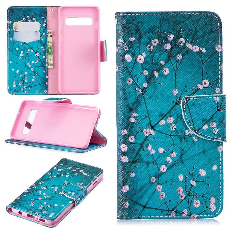 Etui Folio Samsung Galaxy S10 Kwitnące Drzewo