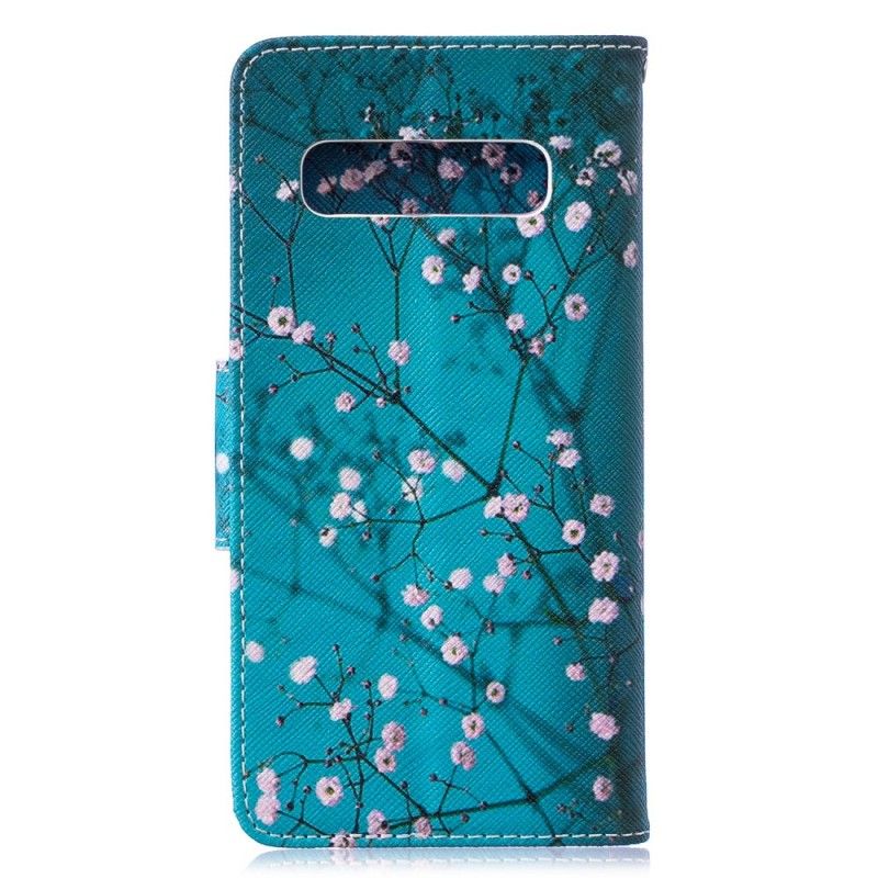 Etui Folio Samsung Galaxy S10 Kwitnące Drzewo