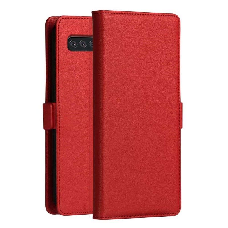 Etui Folio Samsung Galaxy S10 Różowe Złoto Czarny Seria Dzgogo Milo Etui Ochronne