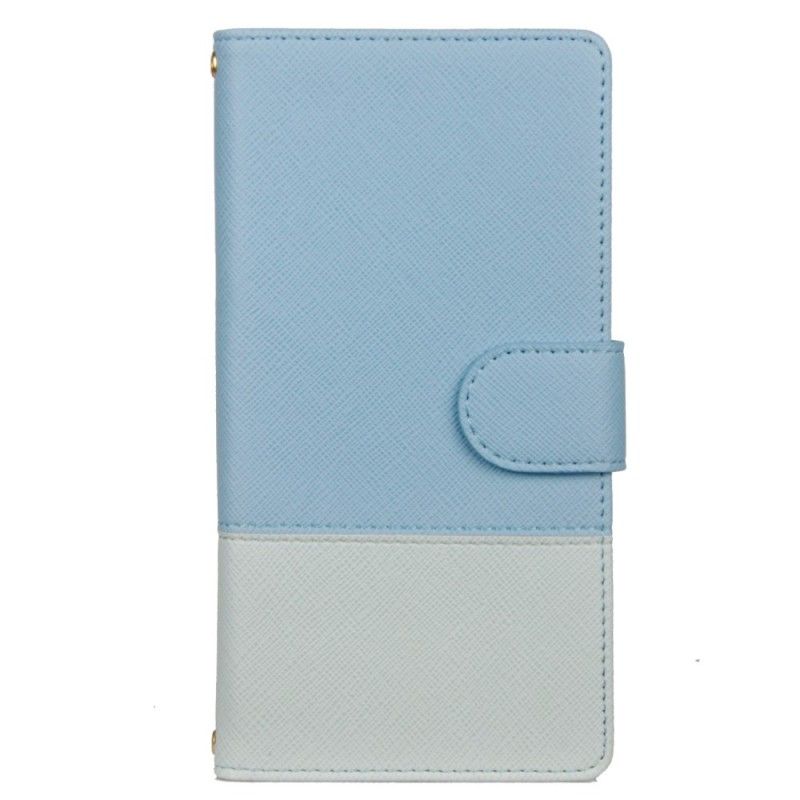 Etui Folio Samsung Galaxy S10 Szary Czarny Dwukolorowa Sztuczna Skóra Etui Ochronne