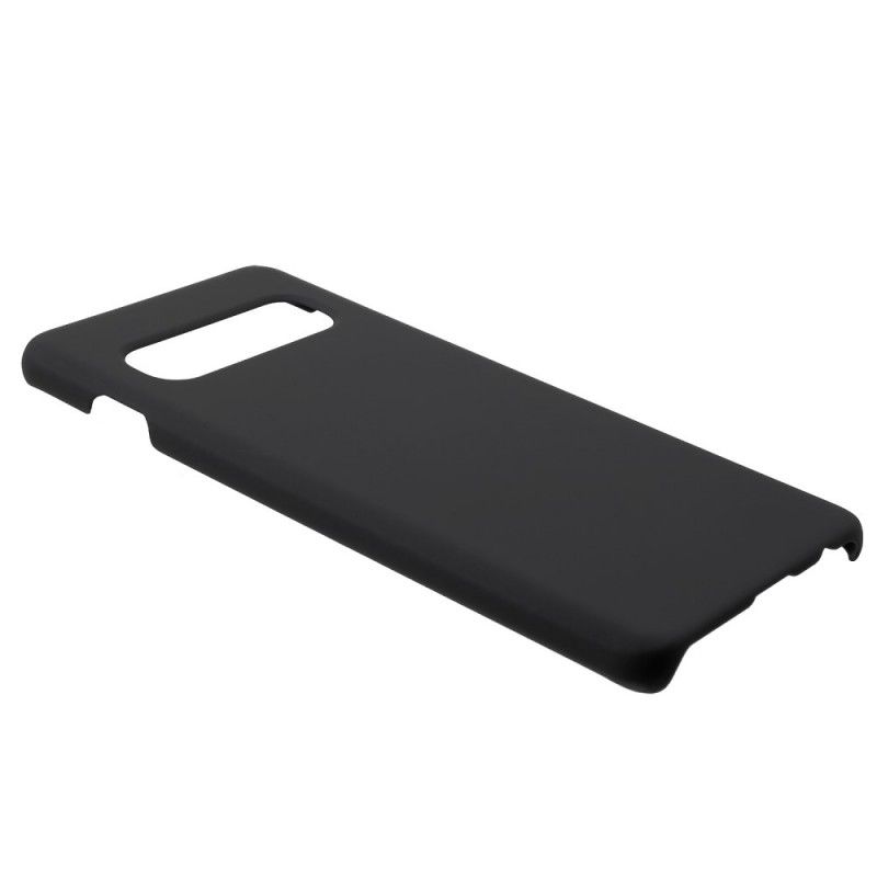 Etui Samsung Galaxy S10 Biały Czarny Sztywny Silikon