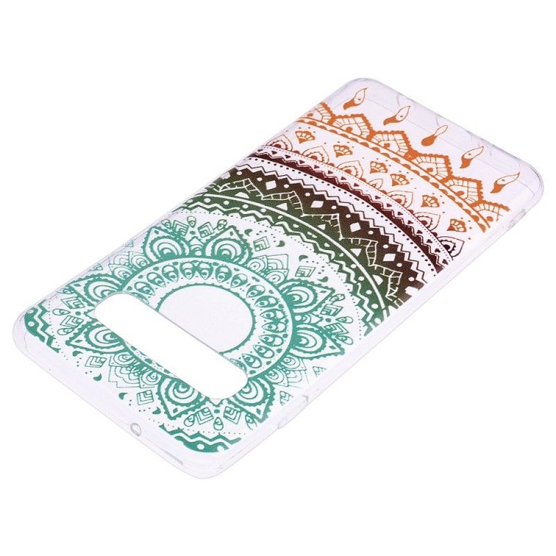 Etui Samsung Galaxy S10 Przezroczysta Kolorowa Mandala