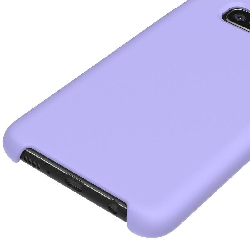 Futerały Samsung Galaxy S10 Biały Czarny Etui na Telefon Matowy Silikon