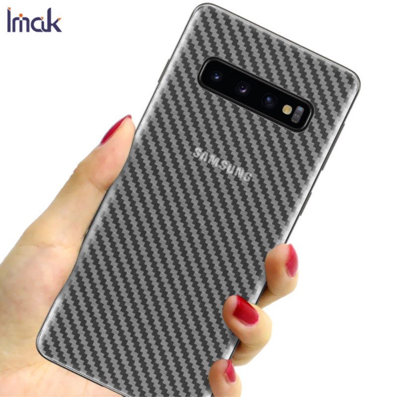 Tylna Folia Ochronna Samsung Galaxy S10 Carbon Style Imak