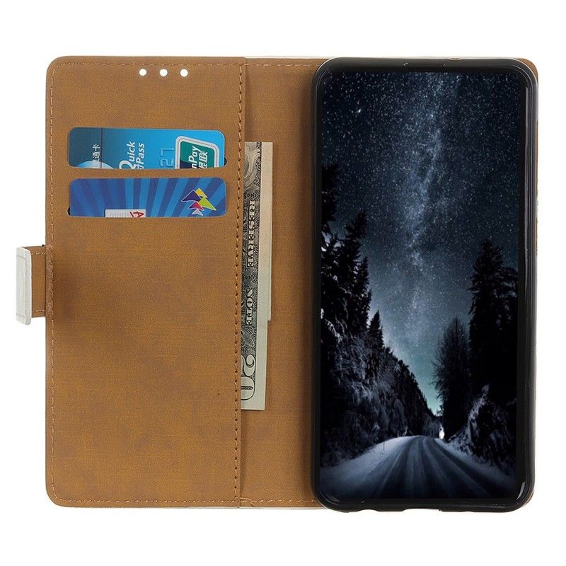 Etui Folio Honor 20 Pro Ciemnoniebieski Kwitnące Drzewo Etui Ochronne