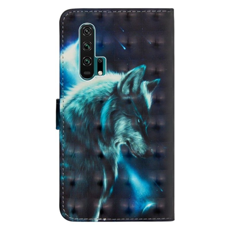 Etui Folio Honor 20 Pro Majestatyczny Wilk