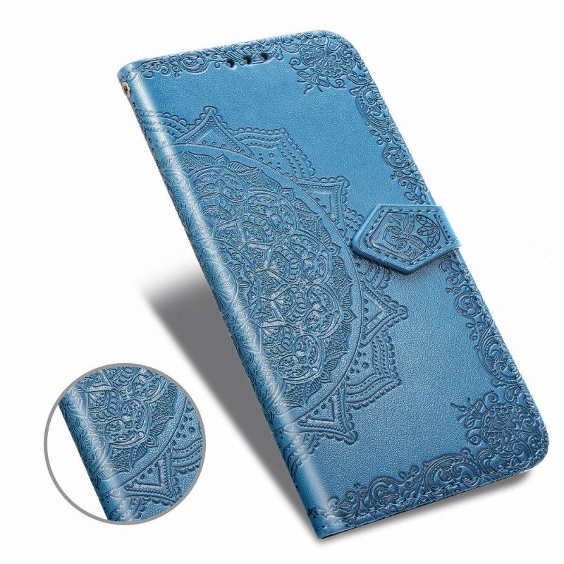 Etui Folio Honor 20 Pro Szary Czarny Mandala W Średnim Wieku Etui Ochronne