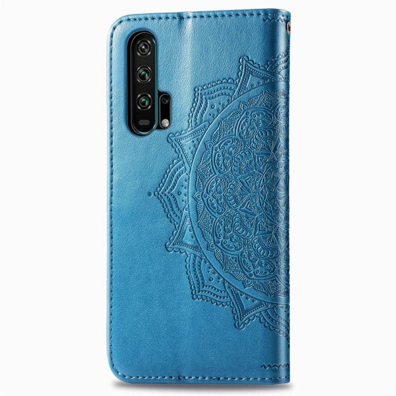 Etui Folio Honor 20 Pro Szary Czarny Mandala W Średnim Wieku Etui Ochronne