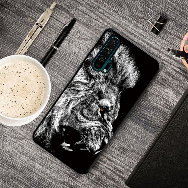 Etui Honor 20 Pro Dziki Lew