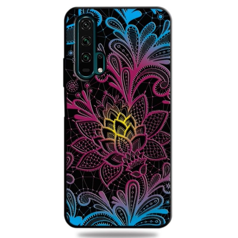 Etui Honor 20 Pro Intensywny Kwiatowy