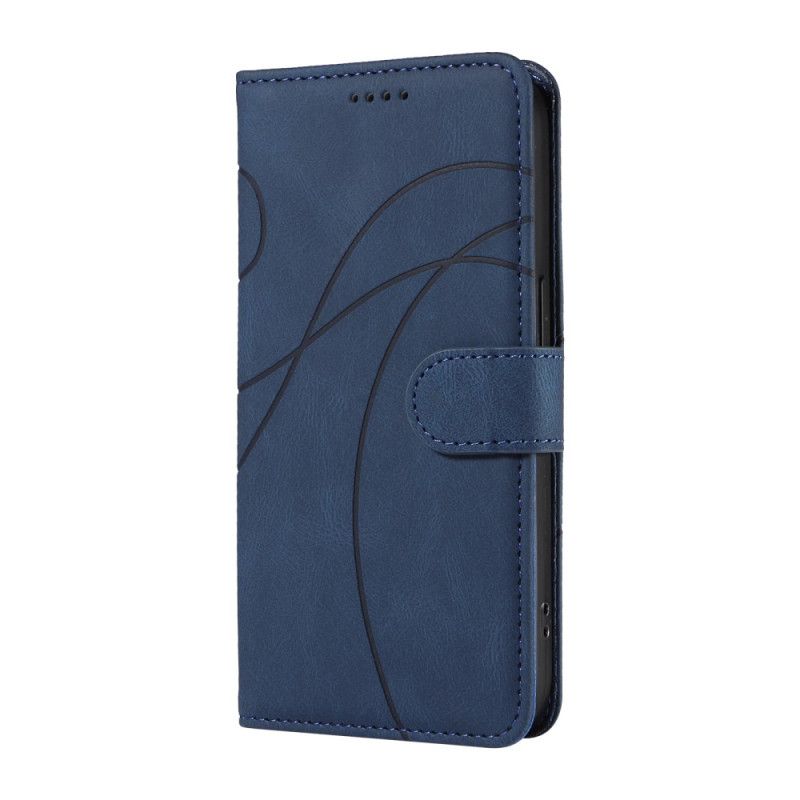 Etui Folio Do Samsung Galaxy A15 5g Faliste Linie