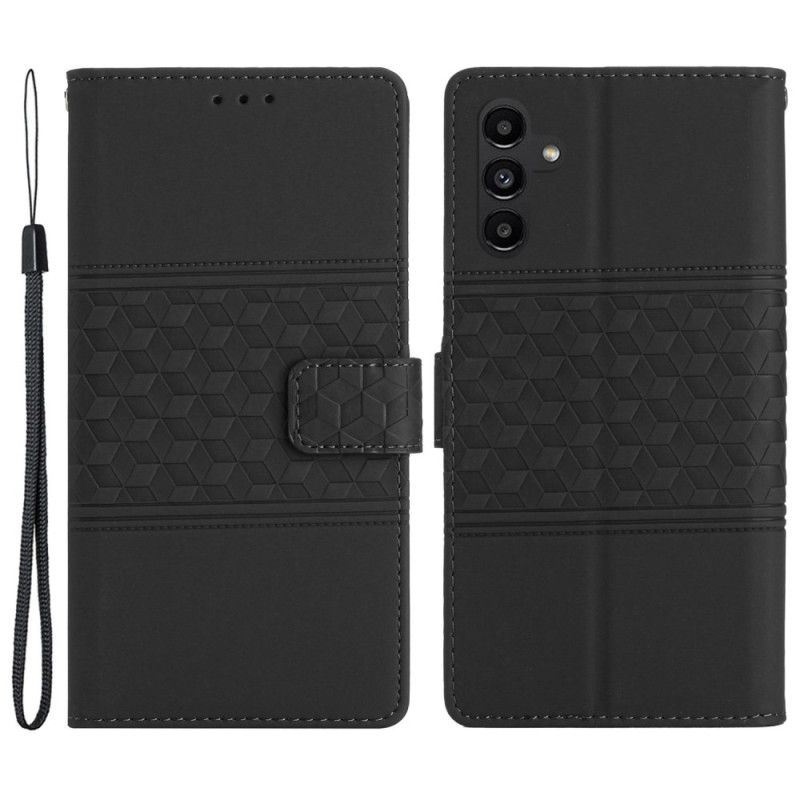 Etui Folio Do Samsung Galaxy A15 5g Fryz Z Paskiem