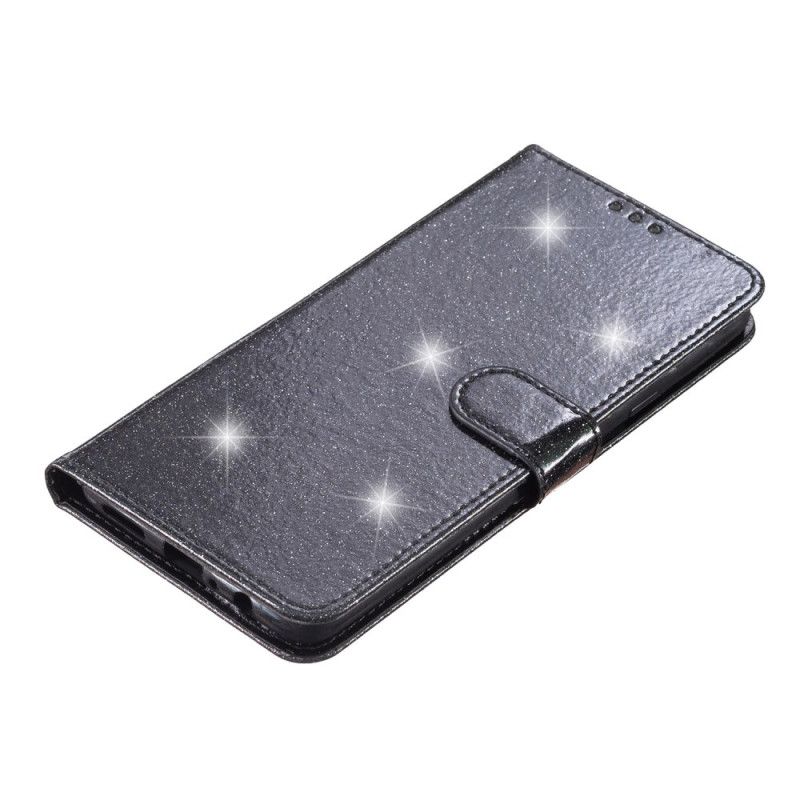 Etui Folio Samsung Galaxy A15 5g Cekiny Z Paskami Etui Ochronne