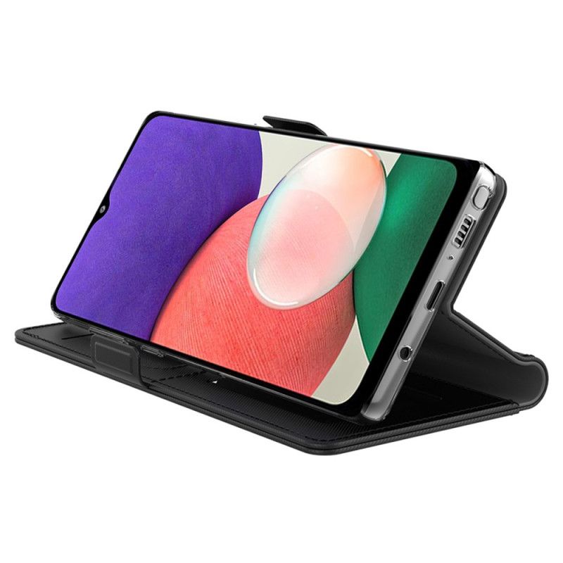 Etui Folio Samsung Galaxy A15 5g Lusterko I Wyjmowany Uchwyt Na Karty Etui Ochronne