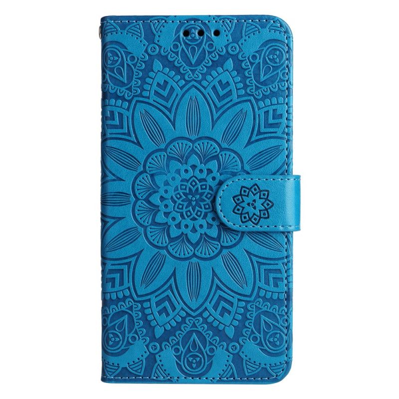 Etui Folio Samsung Galaxy A15 5g Nadruk Mandali Ze Smyczą Etui Ochronne