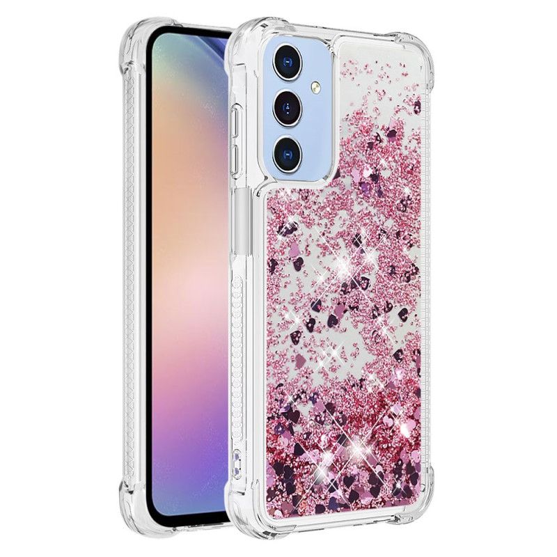 Etui Samsung Galaxy A15 5g Brokatowy Wzór