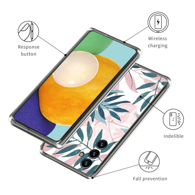 Etui Samsung Galaxy A15 5g Liście