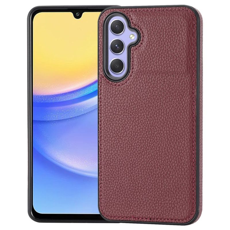 Etui Samsung Galaxy A15 5g Sztuczna Skóra Liczi