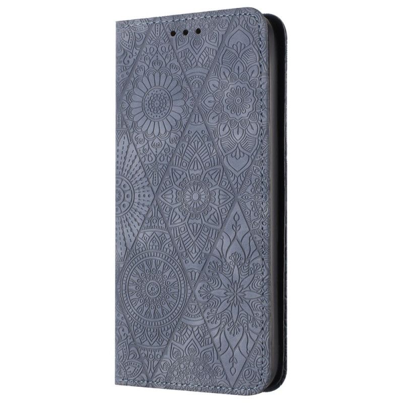 Flip Kotelot Do Samsung Galaxy A15 5g Patchwork Z Paskiem