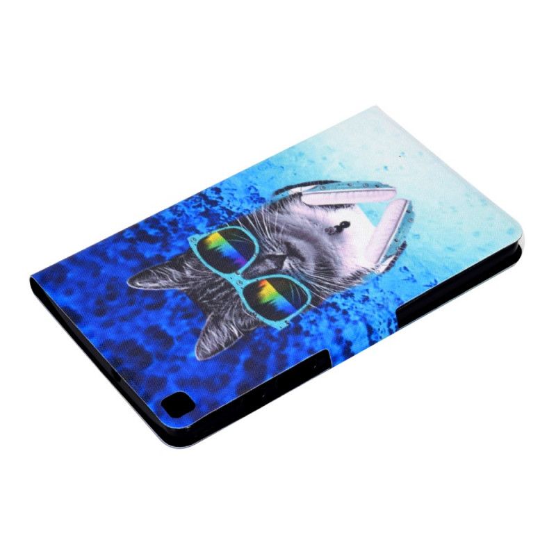 Etui Folio Samsung Galaxy Tab A7 Dj Cat