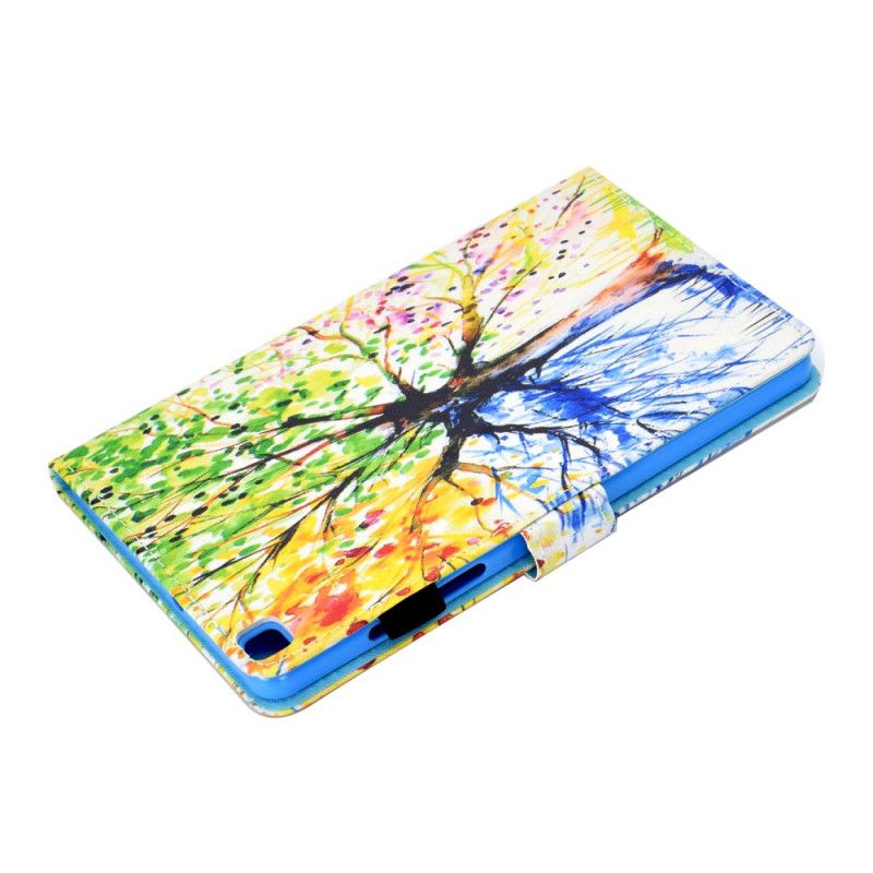 Etui Folio Samsung Galaxy Tab A7 Drzewo Akwarelowe Etui Ochronne