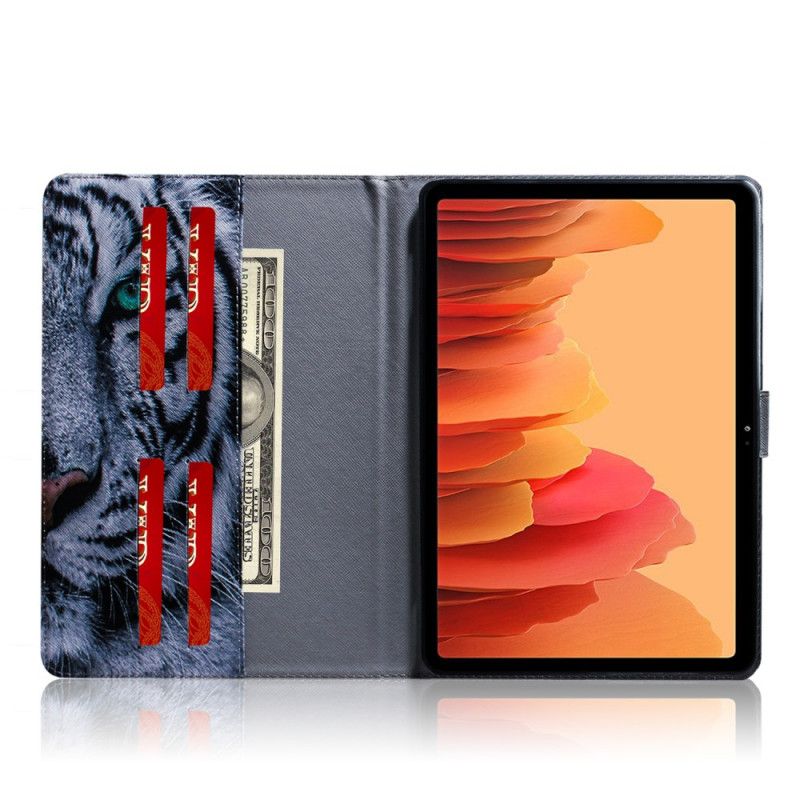 Etui Folio Samsung Galaxy Tab A7 Głowa Tygrysa Etui Ochronne