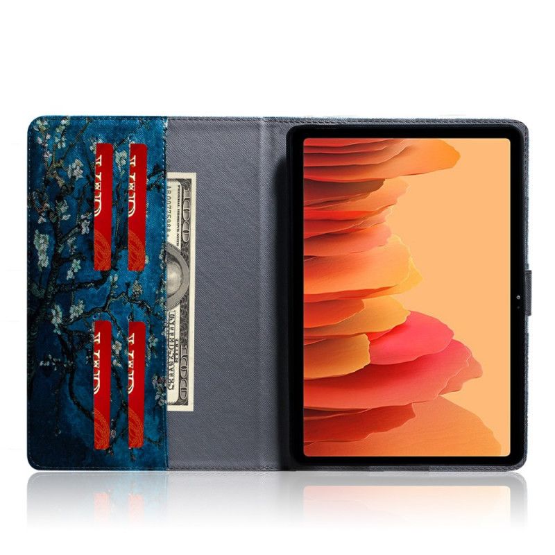 Etui Folio Samsung Galaxy Tab A7 Kwitnące Gałęzie Etui Ochronne