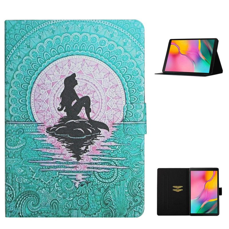 Etui Folio Samsung Galaxy Tab A7 Mandala Syreny Etui Ochronne