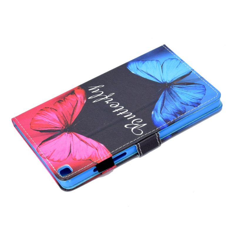 Etui Folio Samsung Galaxy Tab A7 Motyl